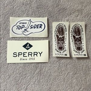 Sperry sticker set